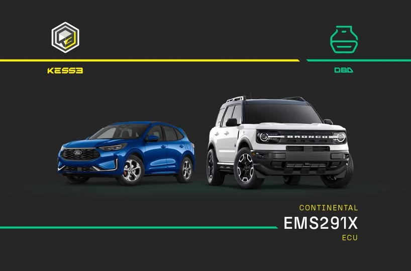 New OBD protocol for Continental EMS291X – Ford and Lincoln